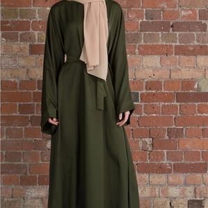 Green abaya